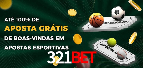 321Bet Ate 100% de Aposta Gratis